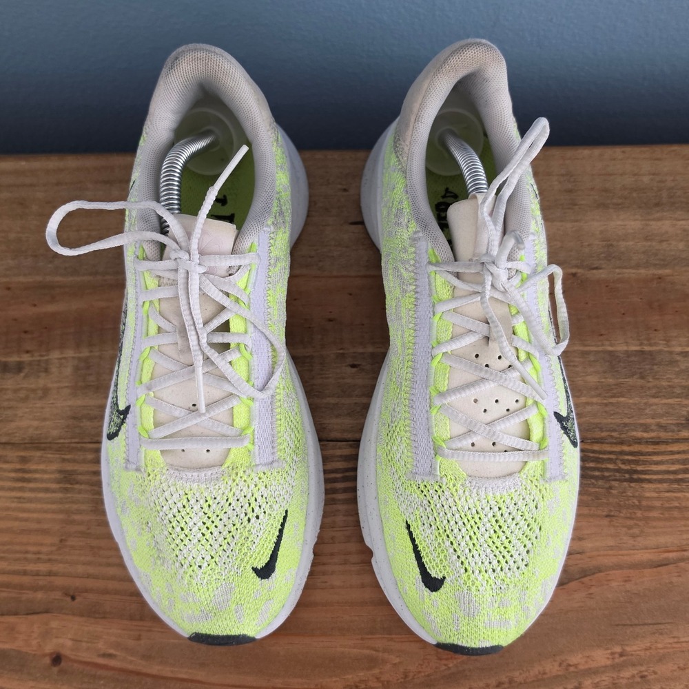 Nike Womens SuperRep Go 3 Flynet Next Nature Sneaker White green DH3393-175 Sz 7 - Picture 3 of 16